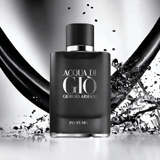 Gio black clearance perfume